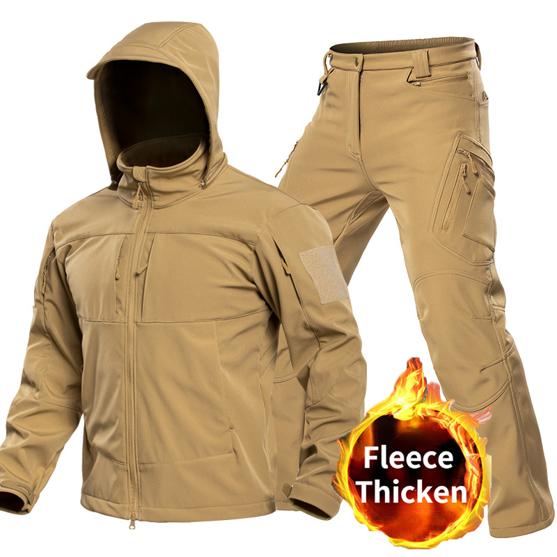 Hunting & Outdoor Supplies Vanderbijlpark Photos - Outdoor-Taktikanzug für Herren, Softshell-Jacke mit Kapuze