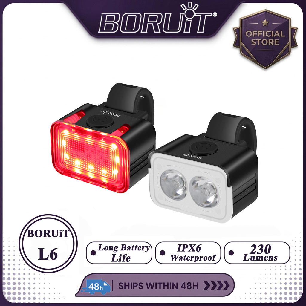 Outdoor Hunting Bike - BORUiT BK12 700LM LED Powerbank Fahrradlicht