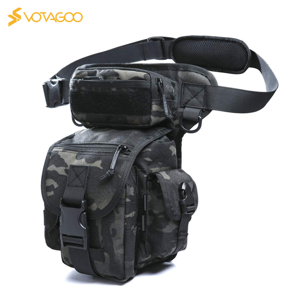 Outdoor Hunting Bike - VOTAGOO Wasserdichte Militärische Taktische Beintasche Typ