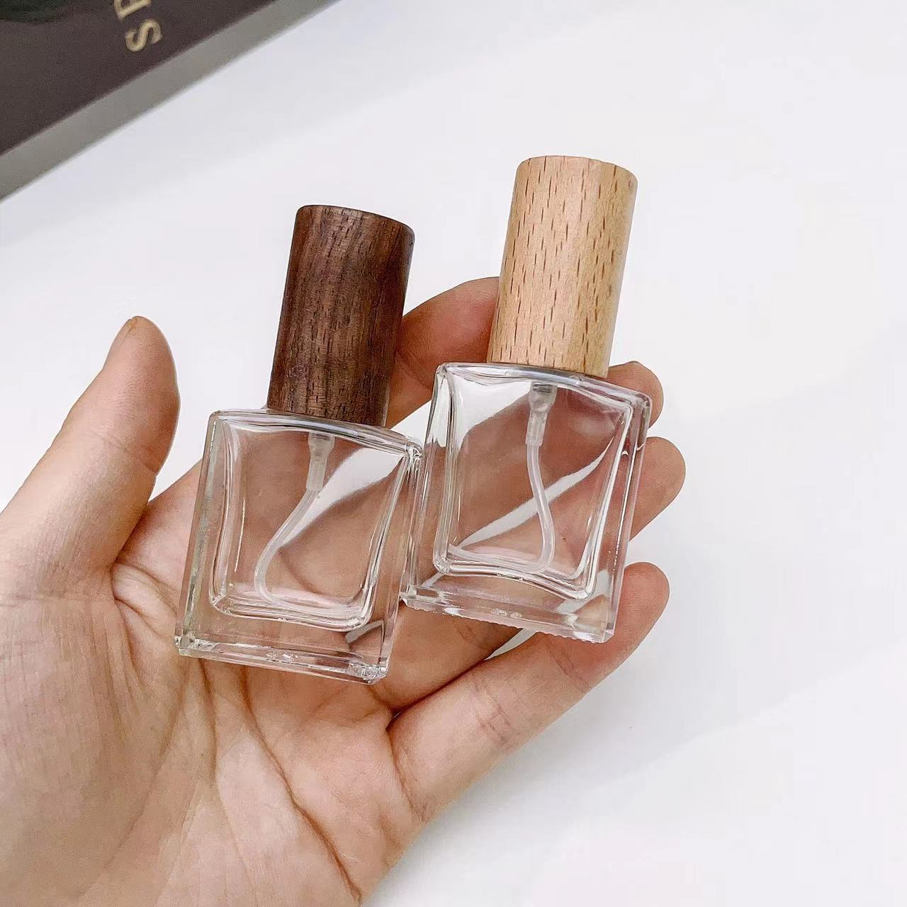 Scent Eliminator Spray - 10ml transparente dicke Glas-Parfüm-Sprüh flasche mit