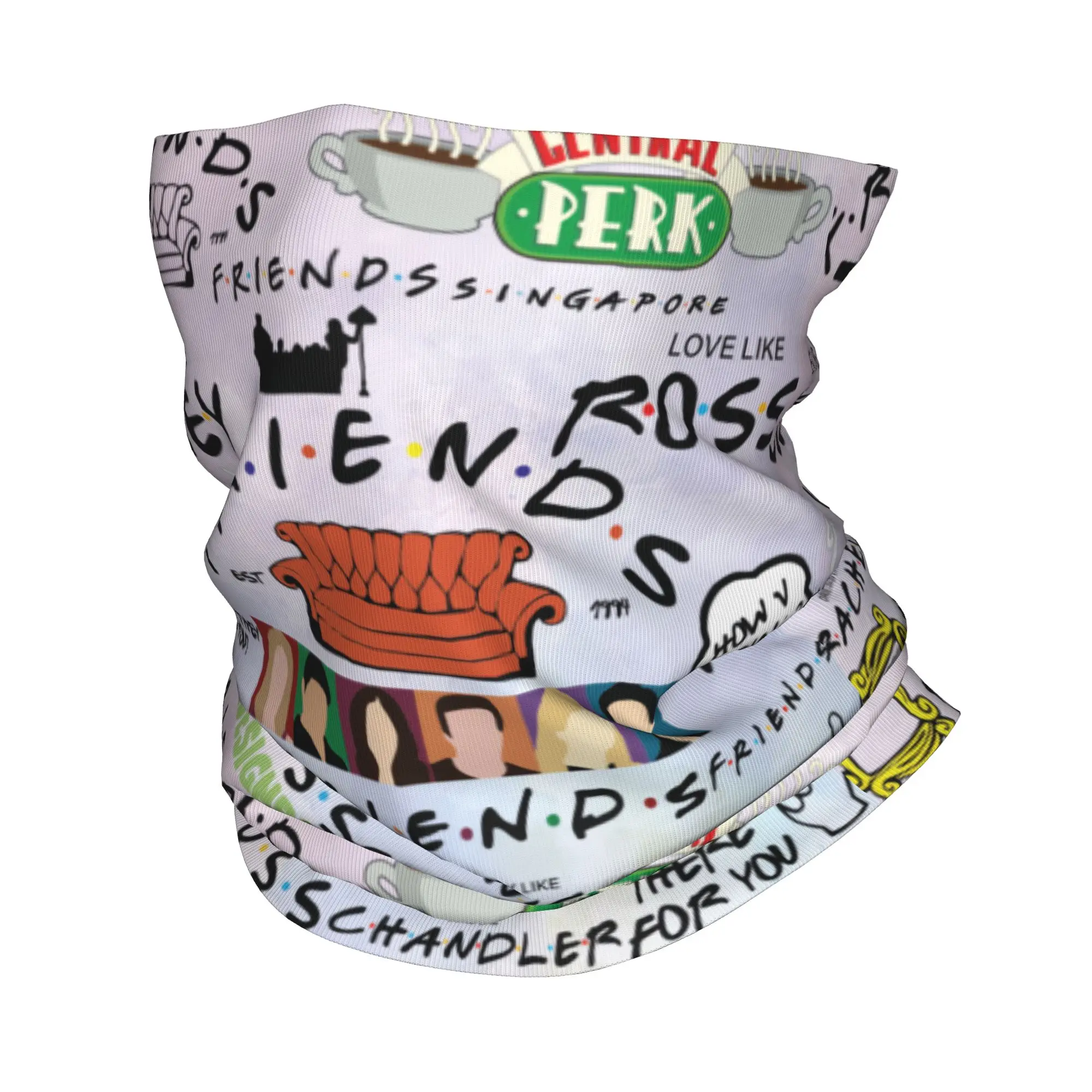 Hunting Outdoor Shows - Lustiges Friends Collage Bandana Halstuch für