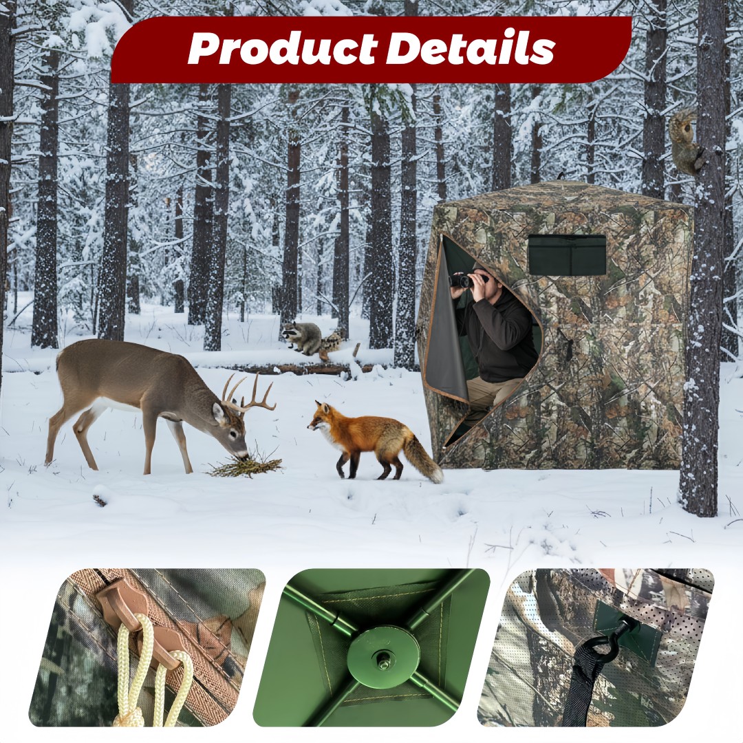 Hunting & Outdoor Supplies Vanderbijlpark Photos - Tarnfarbener Pop-Up Jagdstand mit Einfacher Montage,