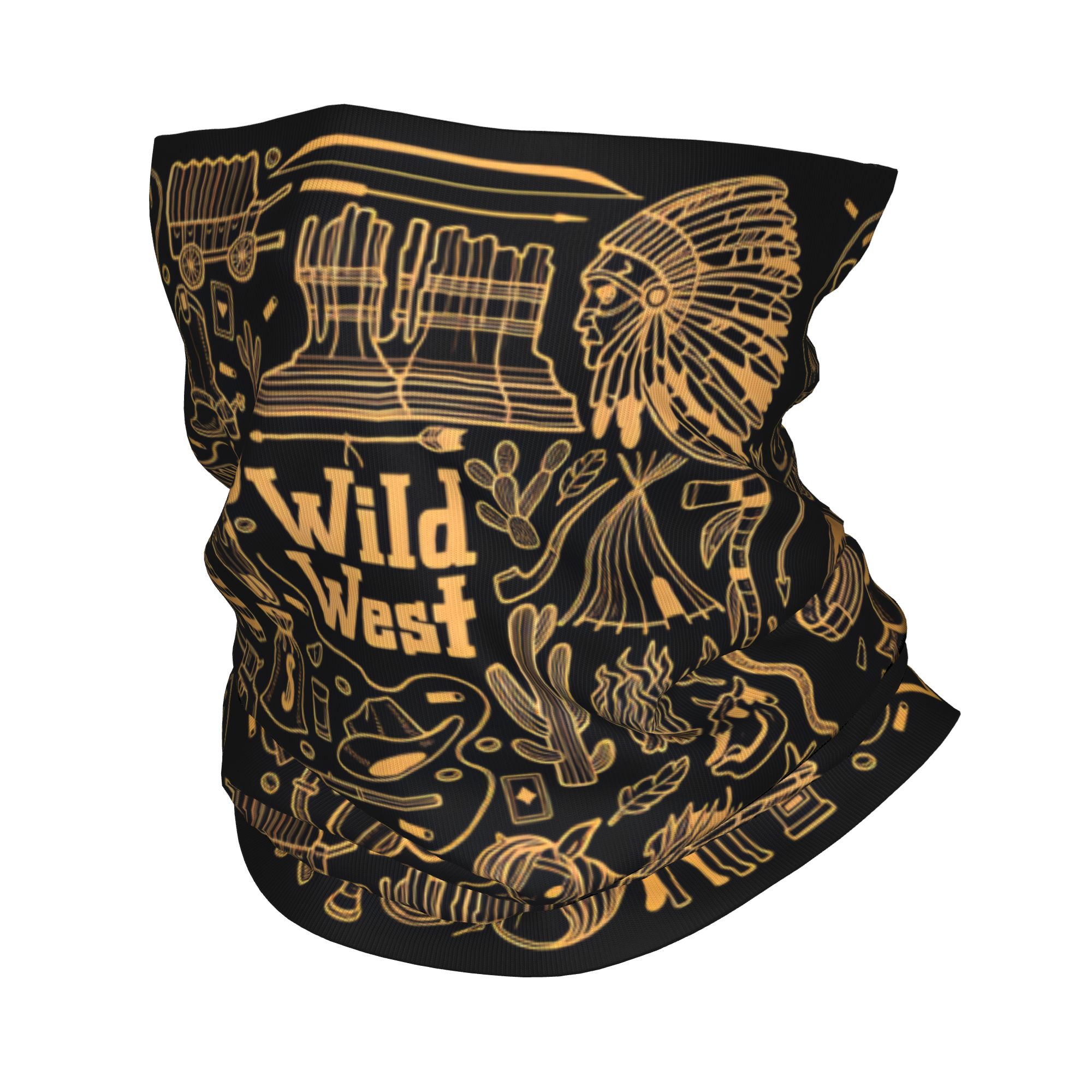 Wildman Hunting & Outdoor Price List - Outdoor-Sport-Sturmhaube mit Wild-West-Muster, weiche, warme taktische