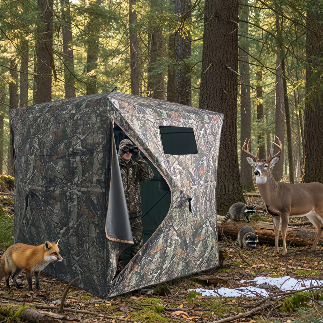 Hunting & Outdoor Supplies Vanderbijlpark Photos - Tarnfarbener Pop-Up Jagdstand mit einfacher Aufstellung,