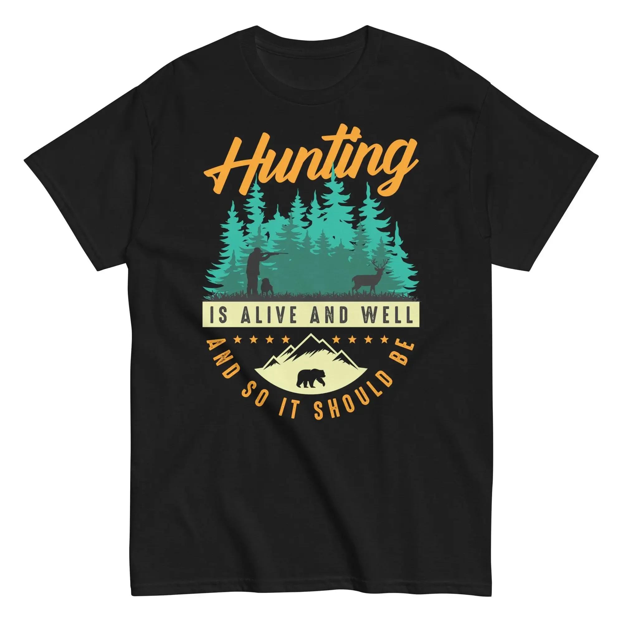 Wildman Hunting & Outdoor Price List - Ich Sollte Jagen gehen T-Shirt Hirsch