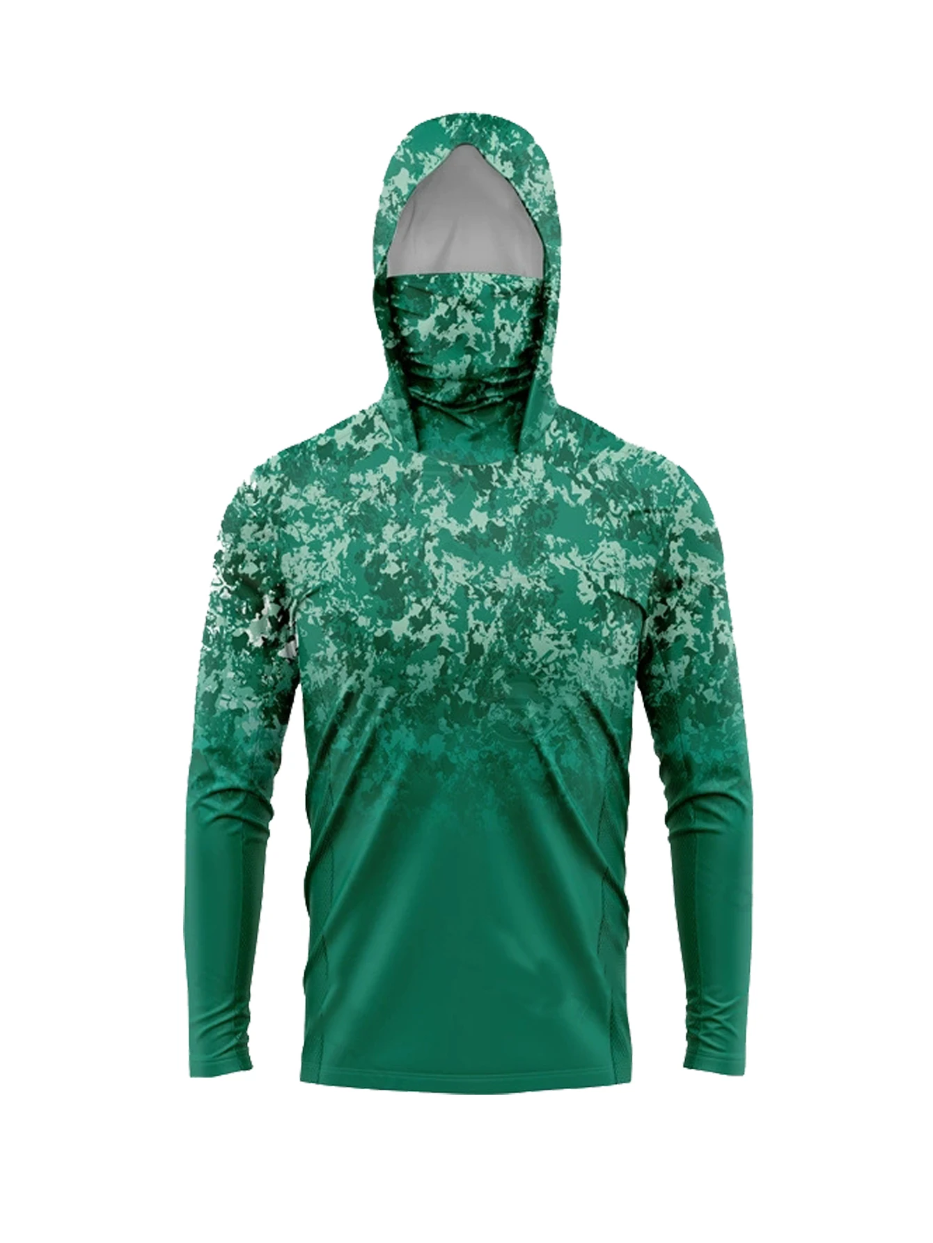 Hunting & Outdoor Supplies Vanderbijlpark Photos - Herren UPF50+ Sonnenschutz-Angelhoodie mit Gesichtsmaske, grüner