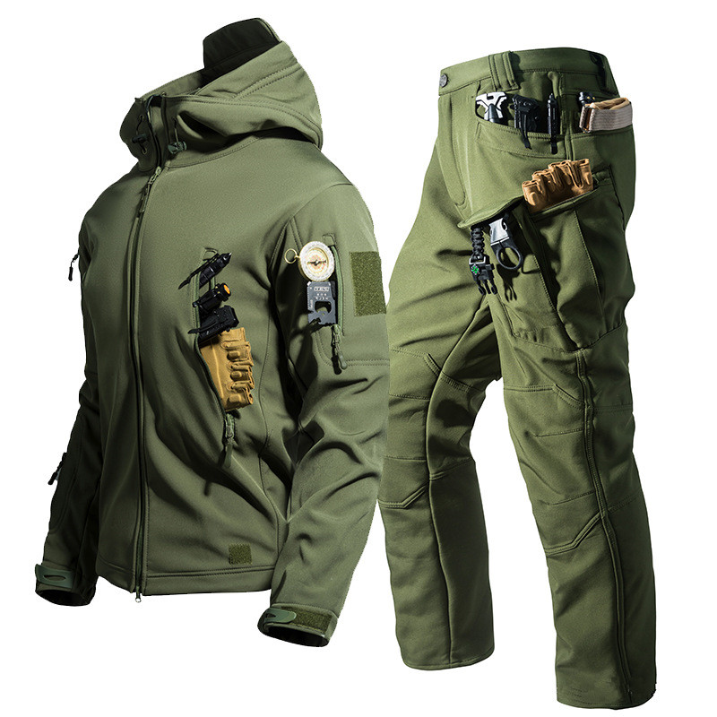 Neue Softshell-Taktikjacke für – Hunting Outdoor Pants Bewertung und Preis
