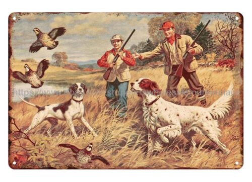 Metall Retro rustikale Zeichen – Hunting Quail Bewertung und Preis