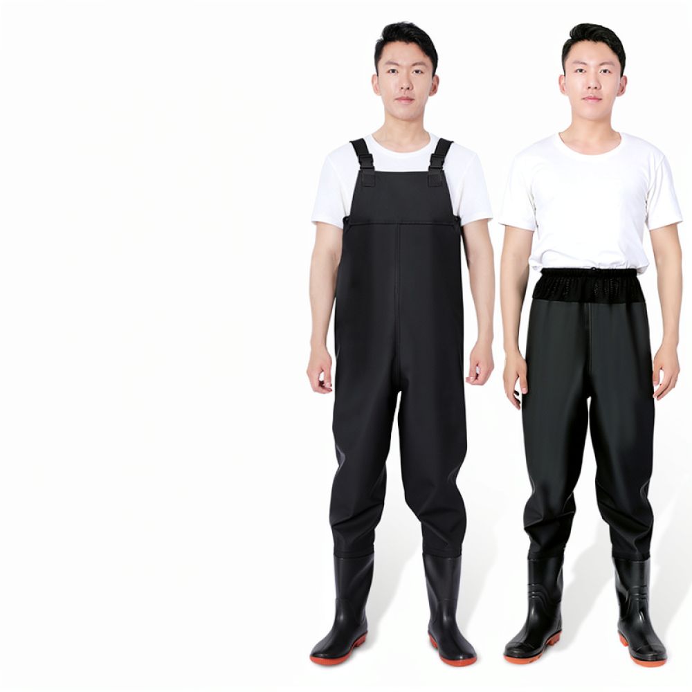 Robuste PVC-Wathose mit Stiefe – Hunting Outdoor Pants Bewertung und Preis