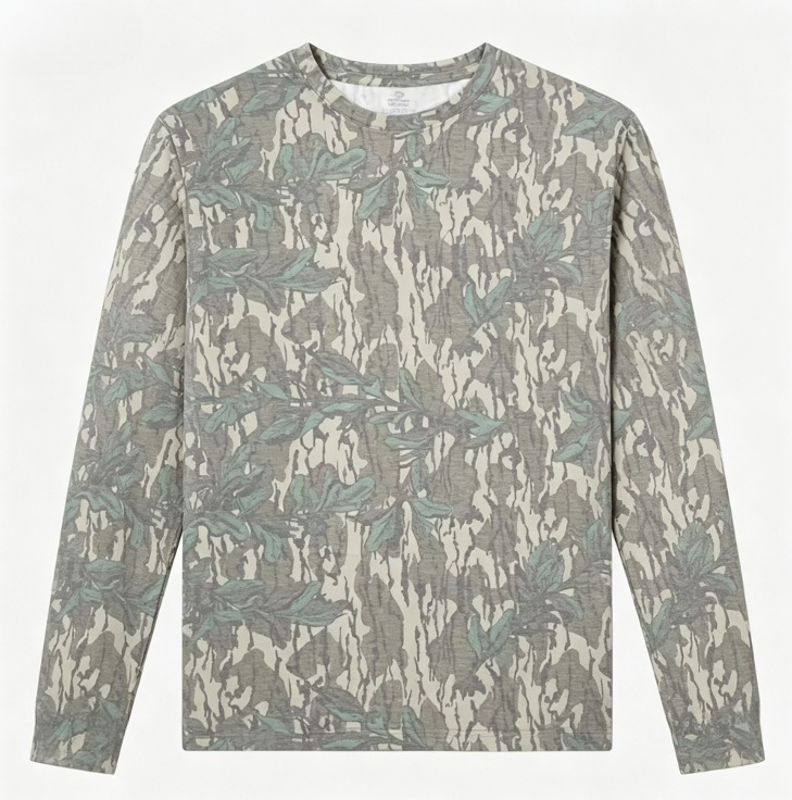 Camo-Langarm-T-Shirt mit Baumb – Hunting & Outdoor Supplies Vanderbijlpark Photos Bewertung und Preis