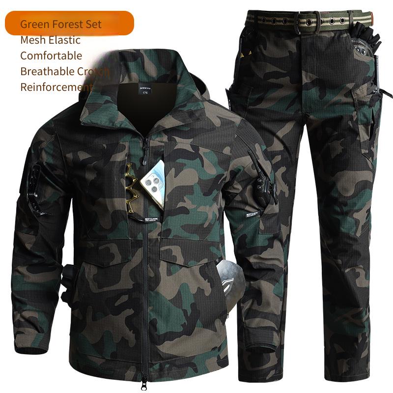 Herren Tarnanzug-Set mit Kapuz – Hunting Outdoor Pants Bewertung und Preis